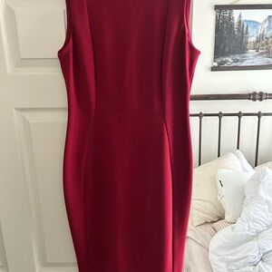 Calvin Klein Raspberry Sheath dress for work or play